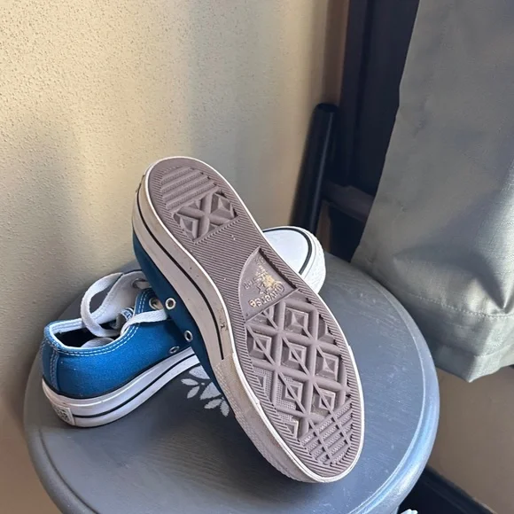 Converse Kids Classic Blue Sneakers - Picture 2 of 5